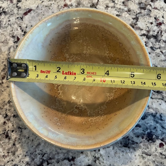 Handmade Ceramic Bowl - Drip Glaze Pottery - Picture 14 of 15